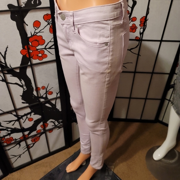 MOSSIMO LADIES PREMIUM DENIM SOFT LAVENDAR/SIZE 2 - Picture 9 of 10